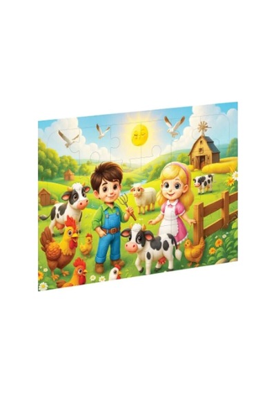 Caahs-33500-33507 Ca Games Ahşap Puzzle Ass Belirtilmemiş