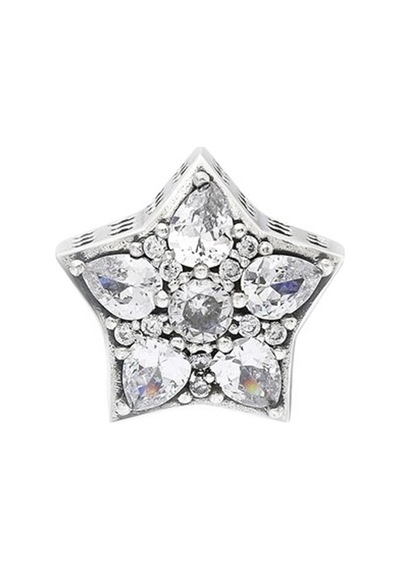 Nur Silver Yıldız Model Gümüş Charm Nur-bl00327
