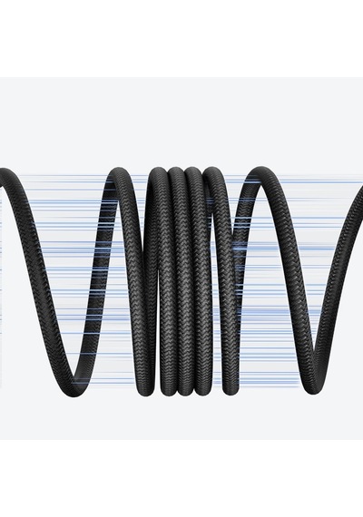 Mcdodo Ca-7380 100w Typec Çift Usb-c Manyetik Sarılabilir Şarj Kablosu 1.5m