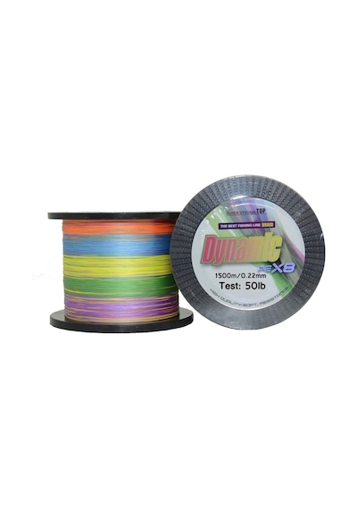 Captain Dynamic Pe 0.22 Mm 1500m Multicolor 8 Örgü İpi Misina 22.68kg Çeker 22931030