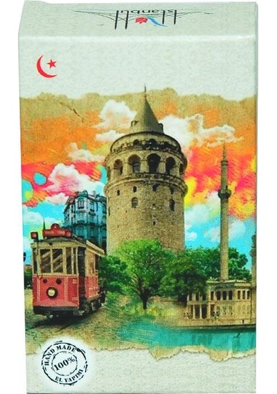El Yapımı 01 Katı İstanbul Hamam Sefası Sabunu 125 G