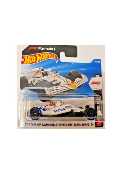 F1 Visa Cash App Racing Bulls Formula 1 68/250 2/5 2026 Resmi Lisanslı F1 Aracı Çok Renkli