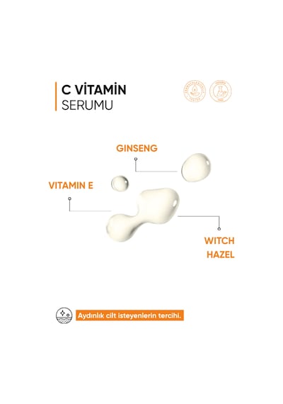 Mia Klinika Cilt Aydınlatıcı Vitamin C Serum 30 ML