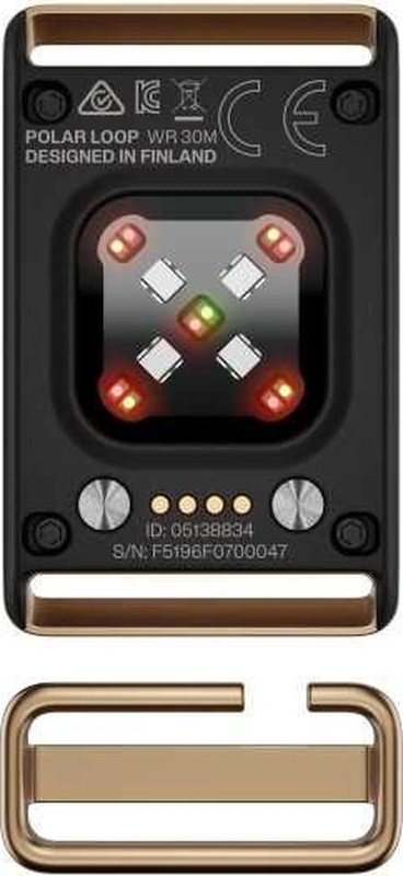 Polar Loop Gen2 Ekransız, Giyilebilir Sağlık Bilekliği Ve Kondisyon İzleyici Copper/brown S-l