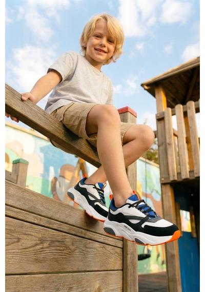 Dark Seer Kids Ds K 1838 Sneaker 2025 Kız Çocuk Beyaz-mavi