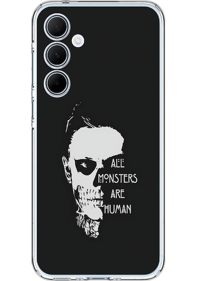 Samsung Galaxy A35 Uyumlu Şeffaf Kılıf American Horror Story Tasarımlı