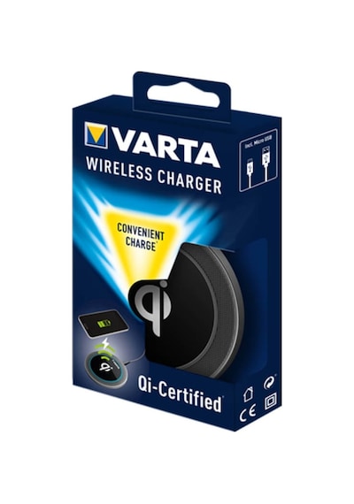 Varta Qi Kablosuz Cep Telefonu Şarj Cihazı - Wireless Şarj Aleti (533631298)