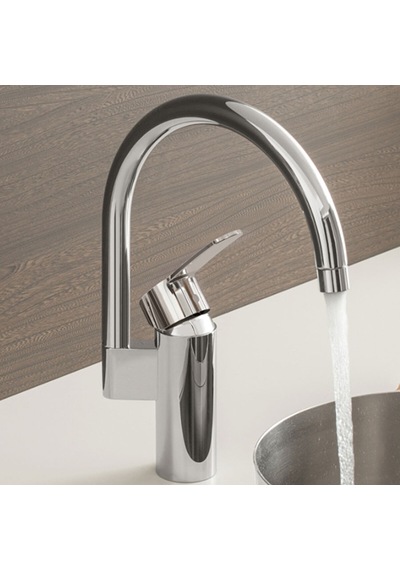 Grohe Wave Cosmopolitan Eviye Bataryası 23225000 Gümüş