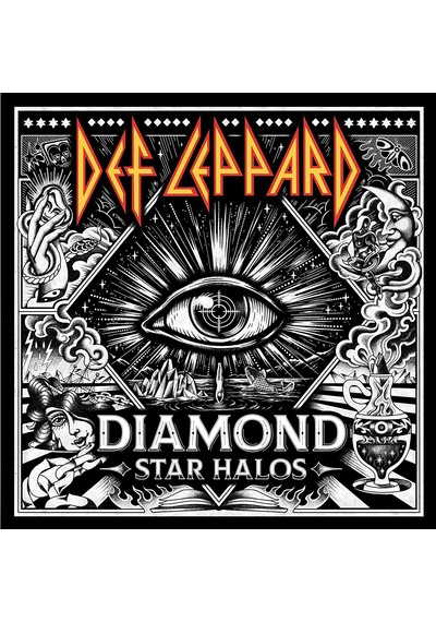 Def Leppard - Diamond Star Halos - 2 Plak
