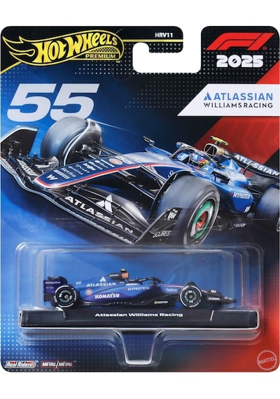 Hot Wheels Premium Formula 1 Yarış Arabası Williams Sainz - Hrv11-jkd85 Çok Renkli
