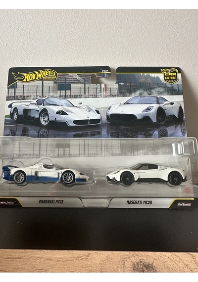 Hot Wheels 2li Maserati Set Beyaz