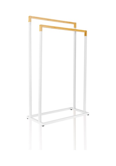 The Mia Metal Havlu Askılığı Beyaz Glv0763 Beyaz
