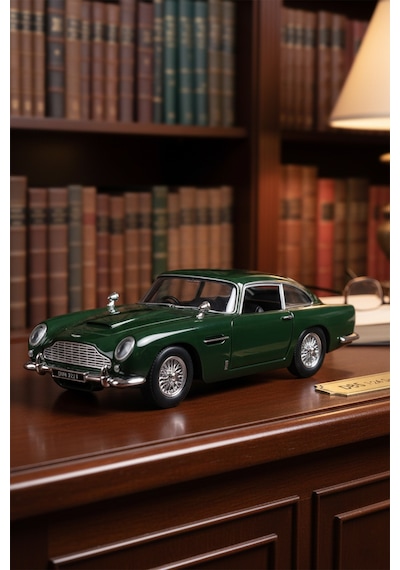 1:24 Aston Martın Db5 Araba Yeşil