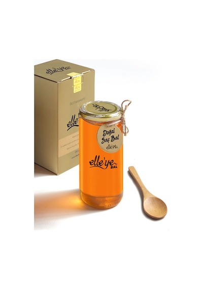 Elleye Bal Doğal Saf Geven Kekik Süzme Çiçek Balı 300 G