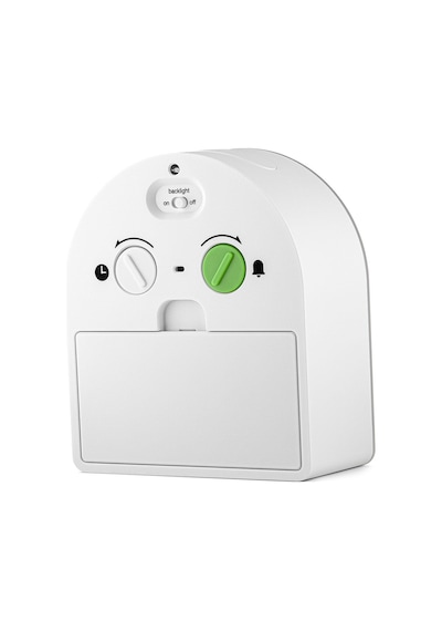 Braun Bc22w Beyaz Klasik Analog Alarmlı Masa Saati Brn.bc22w
