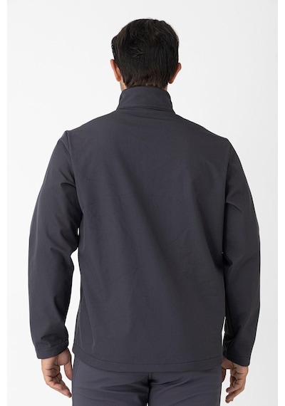 Crozwise Erkek Softshell Spor Mont Antrasit
