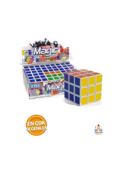 Rubik Küp Zeka Oyunu - Kaliteli Magic Sihirli Küp Bulmaca