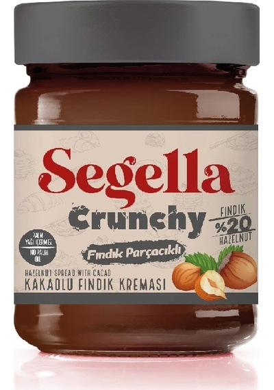 Segella Fındık Parçacıklı Kakaolu Fındık Kreması 350 G