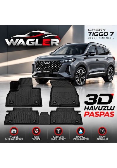 Wagler Chery Tiggo 7 Havuzlu Paspas 2025 Ve Sonrası