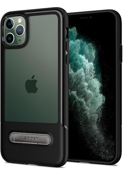 Spigen Apple Uyumlu iPhone 11 Pro İle Kılıf Slim Armor Essential S Black Siyah