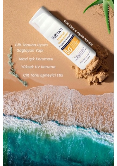 Royues Cilt Tonu Eşitleyici Yenileyici Güneş Kremi Spf50+ Cilt Ba