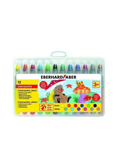 Gel Pastel Basic 12 Renk Metalik