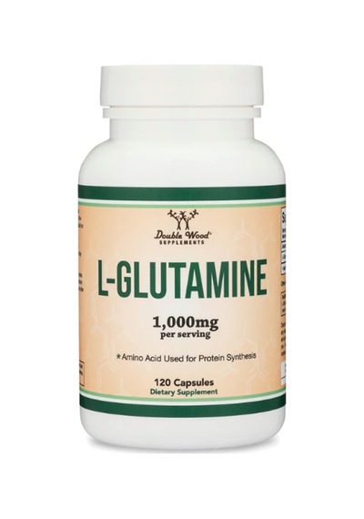 Double Wood L Glutamine Capsul 500mg, 120 Count Non-gmo, Gl...