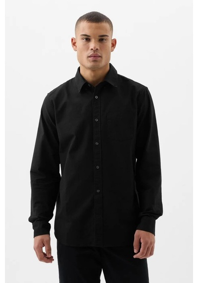 Gap Erkek Standard Fit Siyah Oxford Gömlek-14301 Gap Erkek Standard Fit Siyah Oxford Gömlek-14301