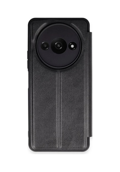 Xiaomi Redmi A3 4g Uyumlu Kılıf Flip Cover - Siyah
