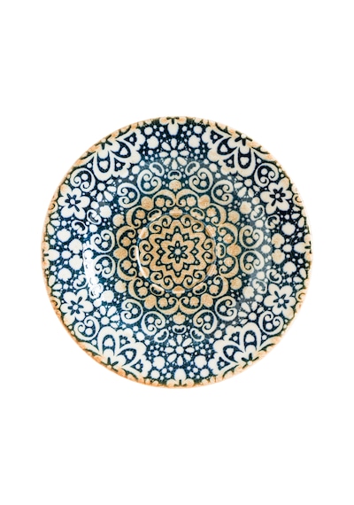 Alhambra Rita 16 Cm 6 Adet Çay Bardağı Tabağı Mavi