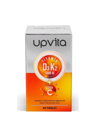Upvita D3 K2 C Vitamini 60 Tablet