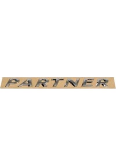 Bagaj Kapak Yazısı Partner Partner 2003- 8665ap-866610-9678176180