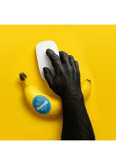 Mustard Banana Mouse Bilek Desteği