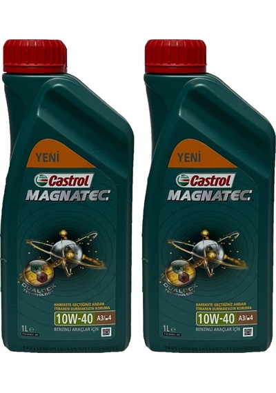 Castrol Magnatec 10W-40 A3 / B4 Motor Yağı 2 x 1 L