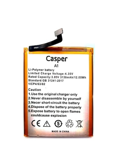 Casper Via A1 Batarya Pil 3130mAh