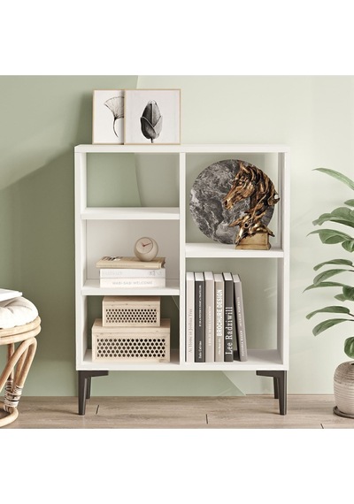 Baily Kitaplık Raf Ayaklı 88cm Beyaz Baı1-w Beyaz Baily Kitaplık Raf Ayaklı 88cm Beyaz Baı1-w Beyaz