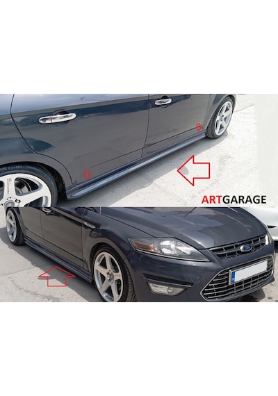 Ford Mondeo Mk4 Marşpiyel Takımı-boyasız-fiberglass