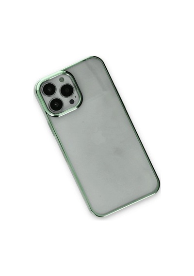 Apple İphone 14 Pro Kılıf Element Silikon - Yeşil Çok Renkli