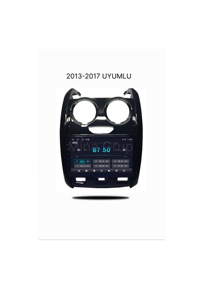 Snp Serisi Dacia Duster 2013-2017 Uyumlu 9 İnç Android Multimedya Sistemi 4-64 Gb Hafıza, Kablosuz Carplay + Geri Görüş Kamerası  9"