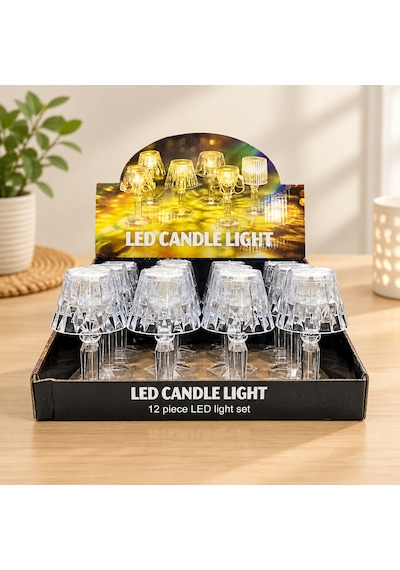 Mini Abajur Masa Lambası Led Renkli