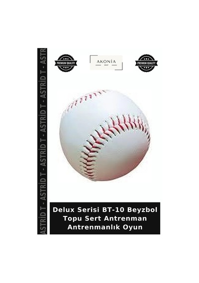 Delux Serisi Bt-10 Beyzbol Topu Sert Antrenman Antrenmanlık Oyun