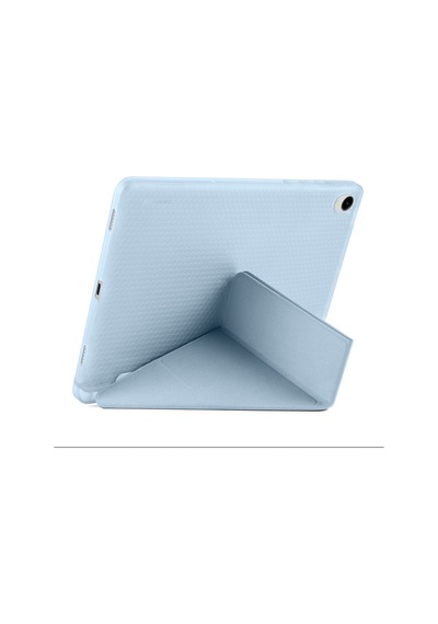 Samsung Galaxy Uyumlu Tab S11 Kılıf Tri Folding Kalem Bölmeli Standlı Kılıf Arka Kapak