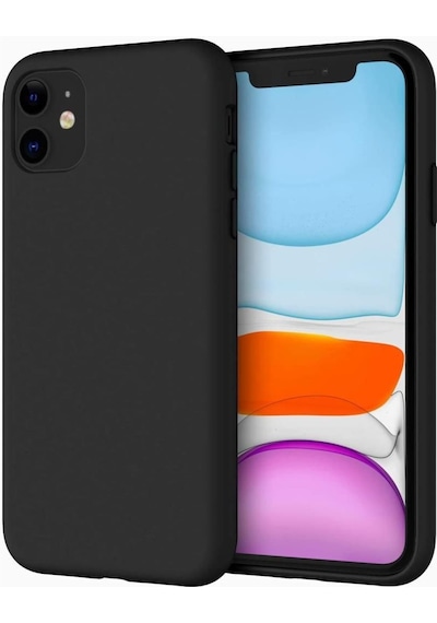 Apple Uyumlu iPhone 11 Kilif Lens Kamera Korumali Içi Kadife Silikon 406839997