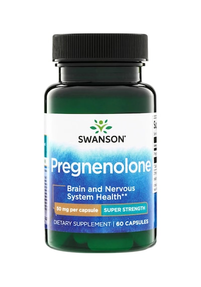 Swanson Nutrition Pregnenolone 50 Mg 60 Kapsül Gıda Takviye