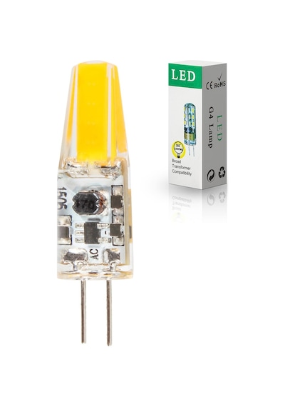 12 V G4 5 W Sarı Beyaz Işık Led Ampül 5 Adet