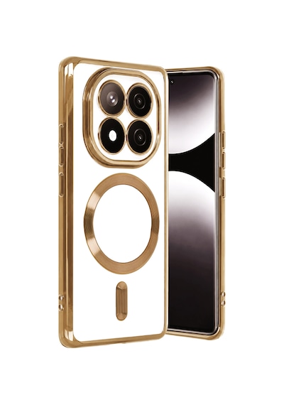 Newface - 100 - Xiaomi Redmi Note 15 Pro Plus 5g Kross Magneticsafe Kapak - Glblseme - - Gold