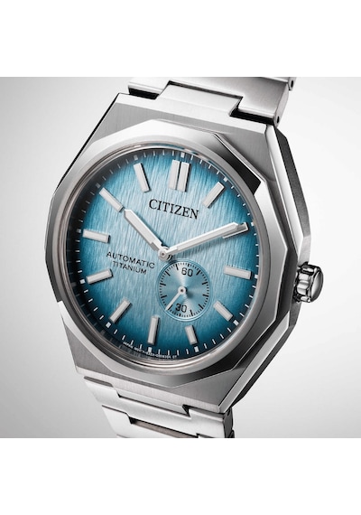 Citizen Nk5020-58l Super Titanium Zenshin 60 Otomatik Kol Saati Metalik