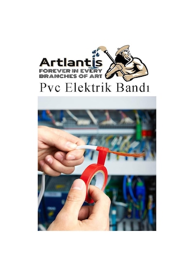 Siyah Elektrik Bandı 10 Adet Pvc İzolo Bant Elektrikçi Bandı Su Geçirmez Isıya Dayanıklı Yalıtım Bandı