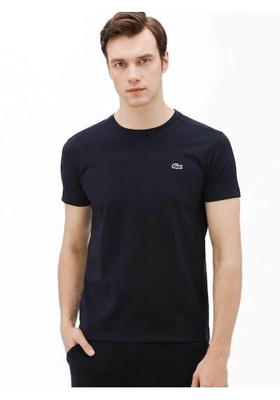 Lacoste Erkek T-shırt Th7618-166 Th7618-166 Lacivert