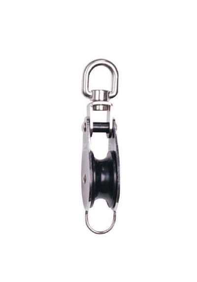 Krom Tekli Kuyruklu Makara 08-10mm. Yelken Makarası